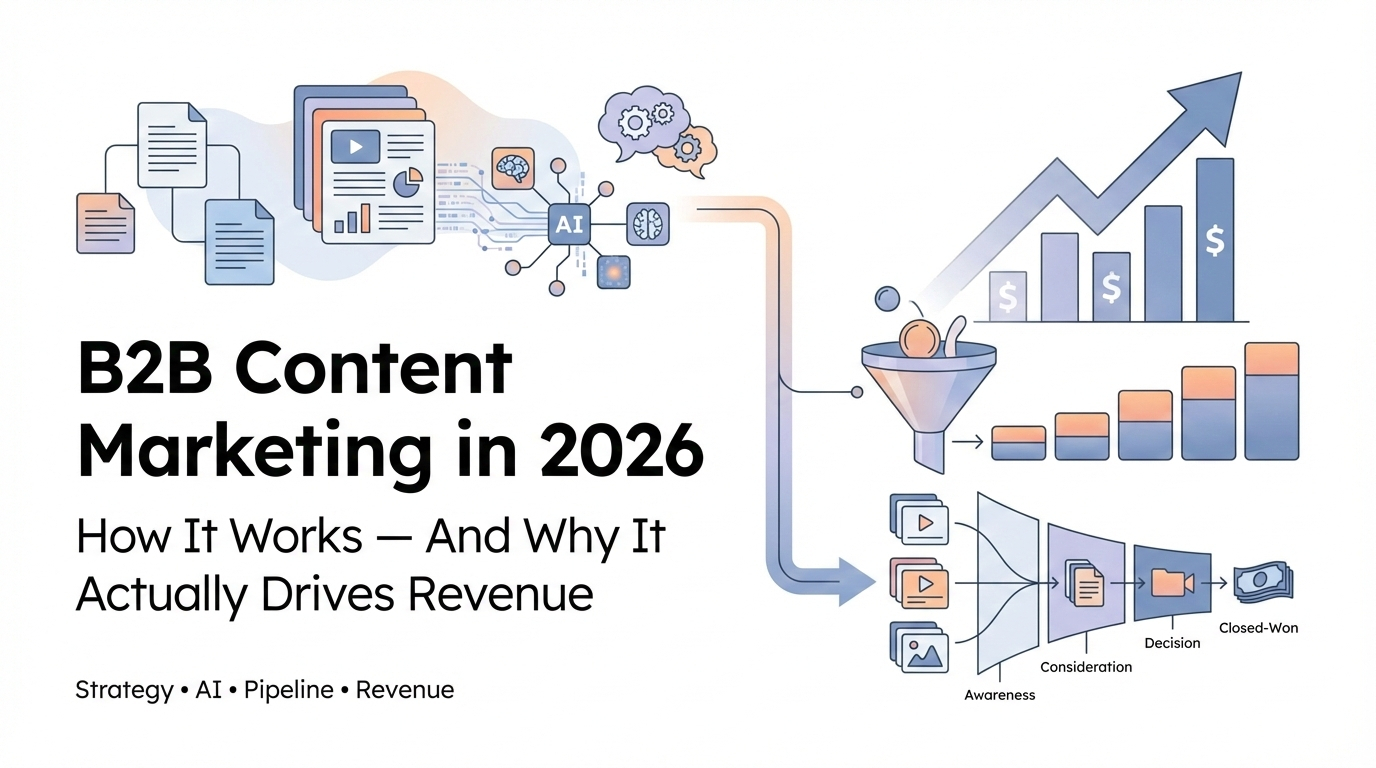 B2B Content Marketing in 2026: What It Is, How It Works, and Why It Actually Drives Revenue